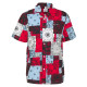 Karl Kani Ανδρικό πουκάμισο Small Signature Paisley Resort Shirt